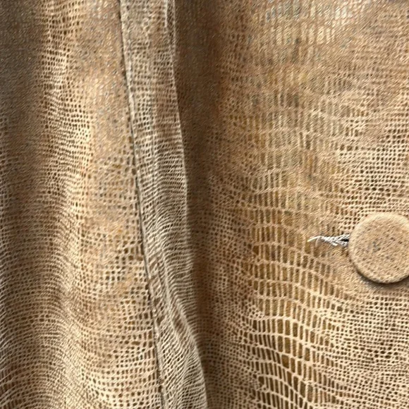 Erin London Brown Blazer Size Large - Picture 3 of 6